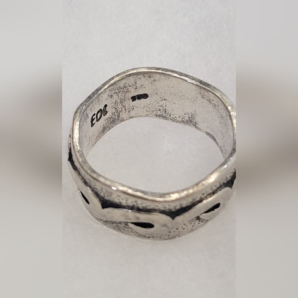 Silver Wave Ring - image 3